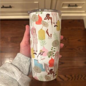 Colorful Plants/Women Illustrated Tumbler